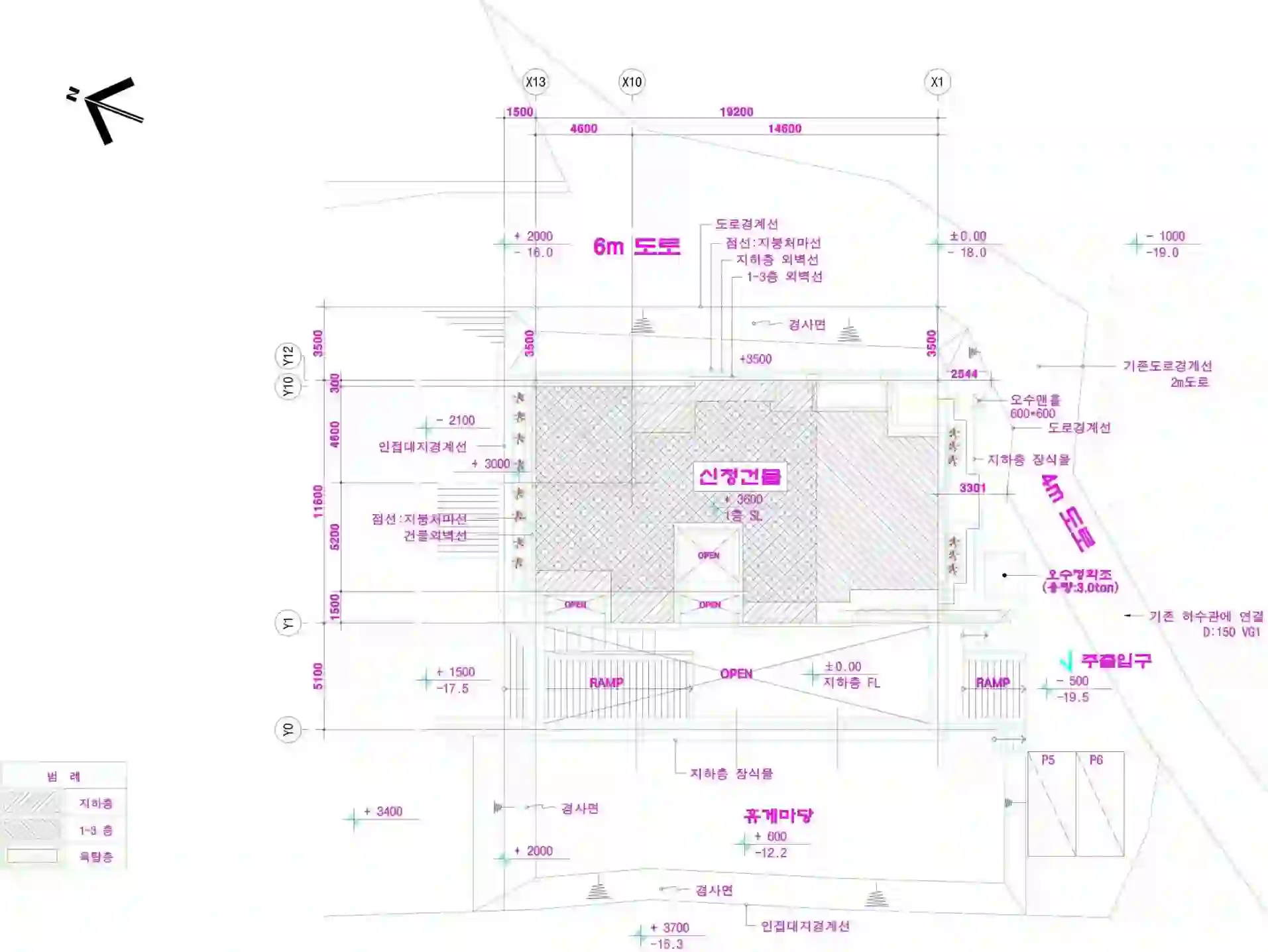 광릉분재예술공원 배치도 이미지